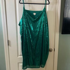 4x sequin dress
